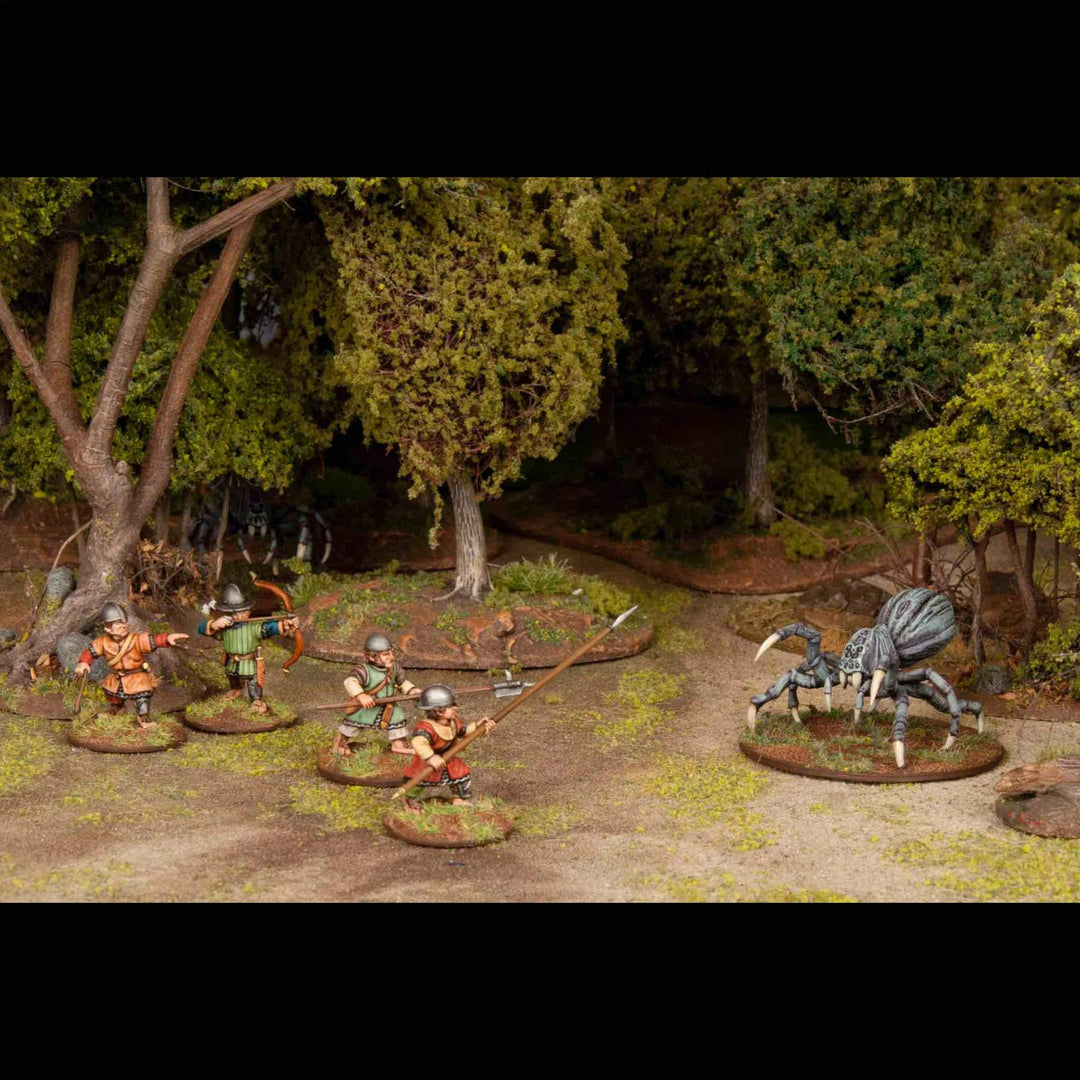 Classic Fantasy „Giant Spiders“ BASE-Bundle Wargames Atlantic | 28mm | Boneshop