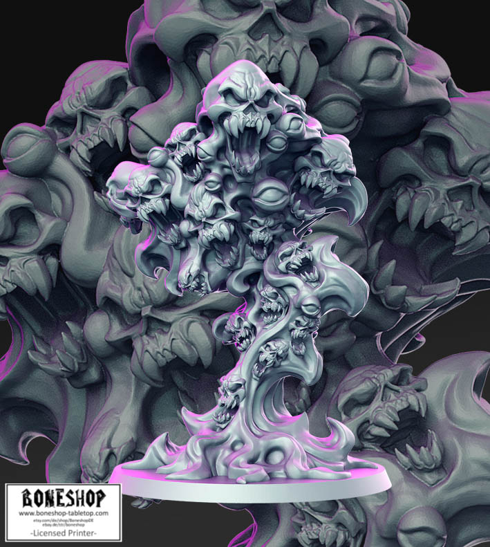 Bloody Moon „The Fog of Death" 28mm - 35mm | RPG | Tabletop | Boneshop