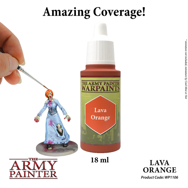 The Army Painter: Warpaint Lava Orange