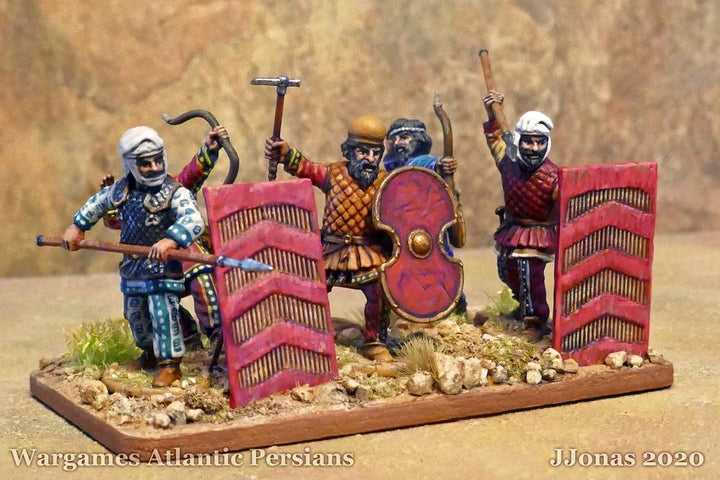 First Empires „Persian Infantry“ BASE-Bundle Wargames Atlantic | 28mm | Boneshop