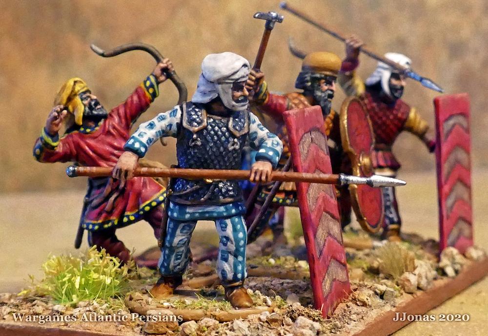 First Empires „Persian Infantry“ BASE-Bundle Wargames Atlantic | 28mm | Boneshop