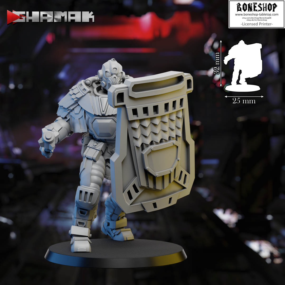 Firstborn „Wachennen 4" | 28mm - 35mm | RPG | DnD | Tabletop | Boneshop