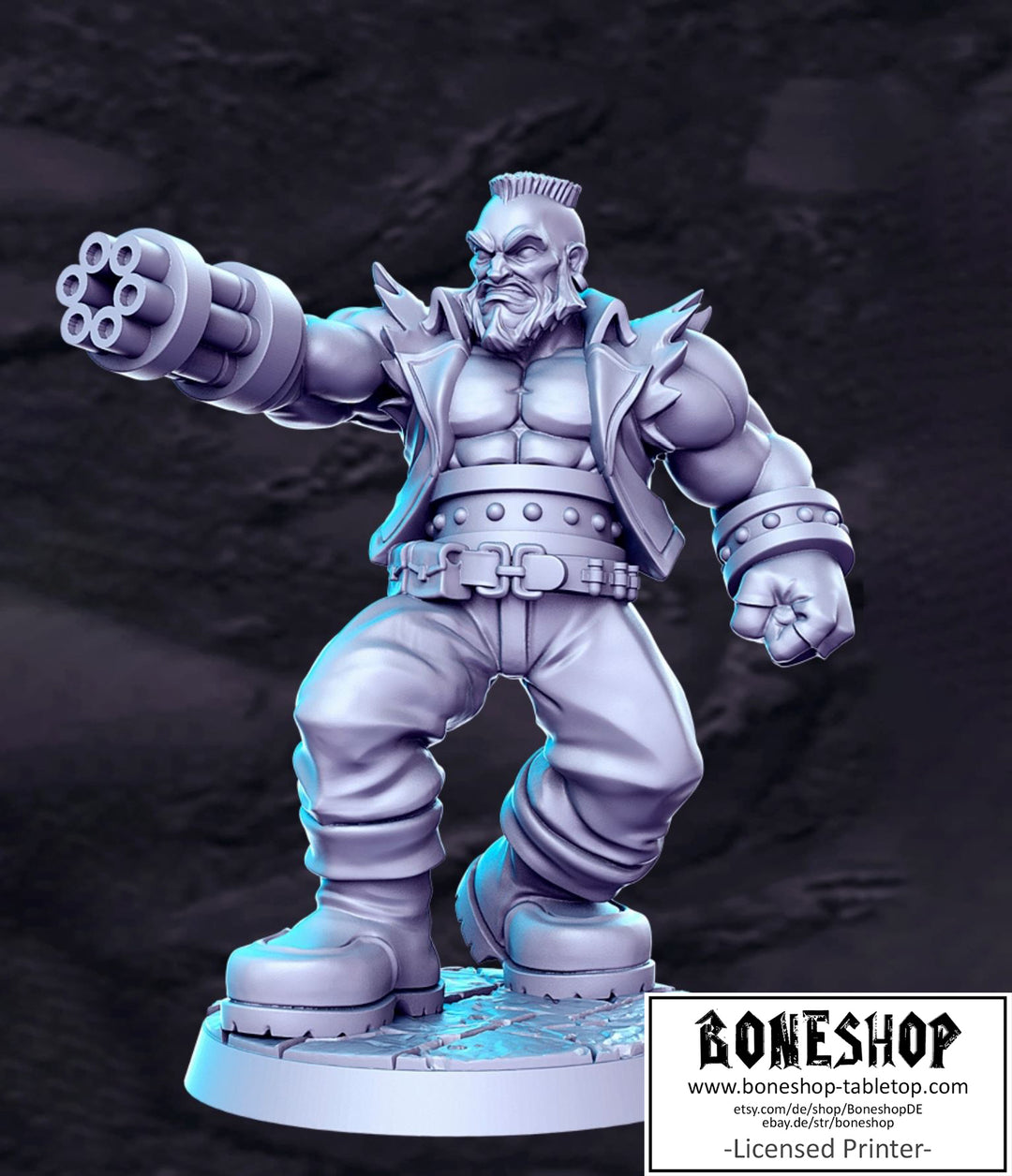 Classic JRPG Vol.2 „William Barr" 28mm - 35mm | RPG | Tabletop | Boneshop