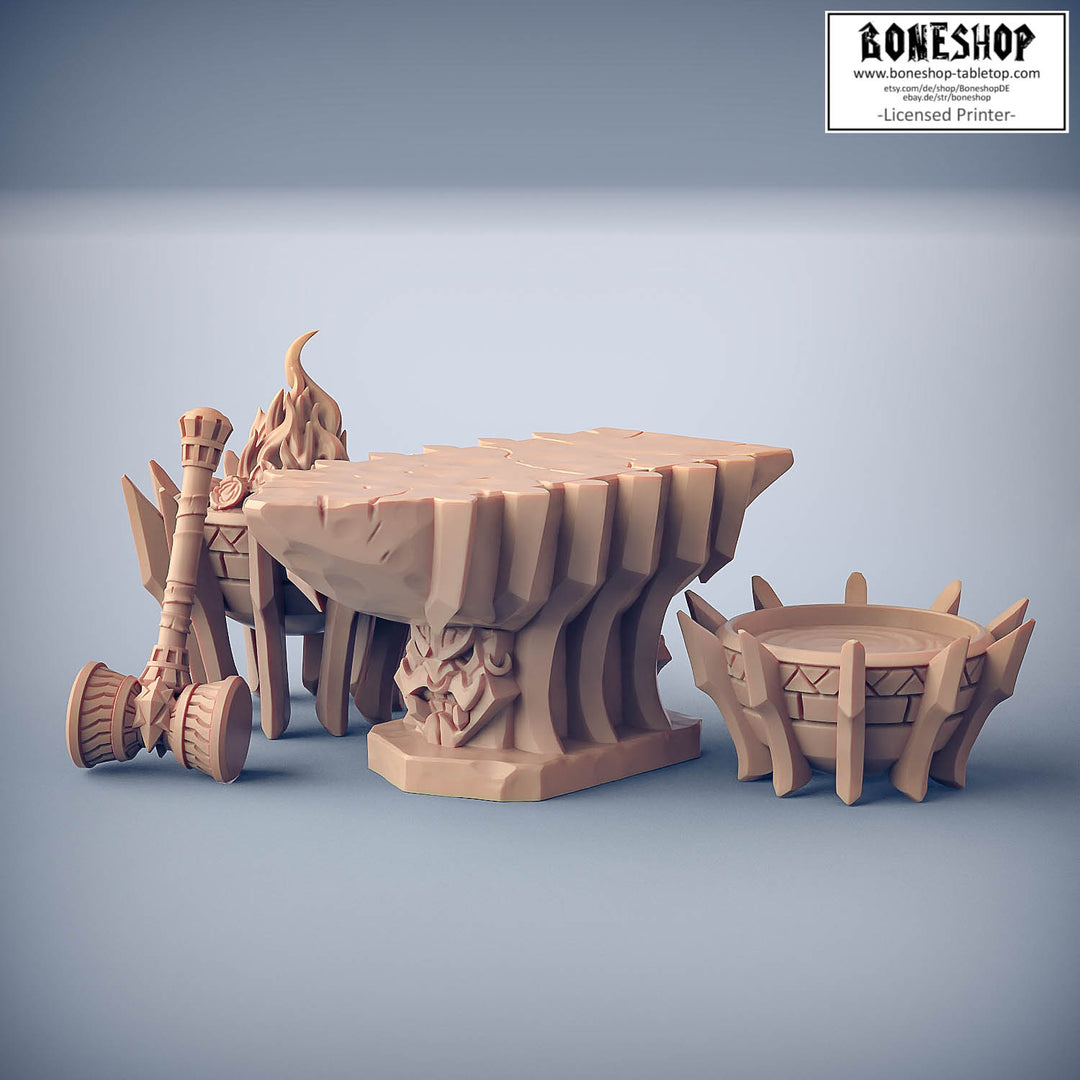 Dumlok Flameseekers „Dumlok Anvil" 28mm-35mm | RPG | Boneshop