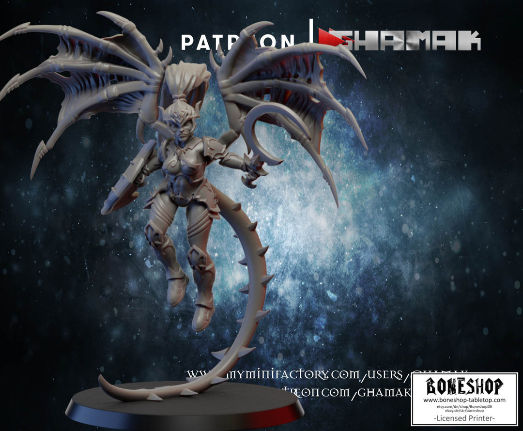 Fantasy 4 „Harpie 1" 28mm - 35mm | RPG | DnD | Boneshop