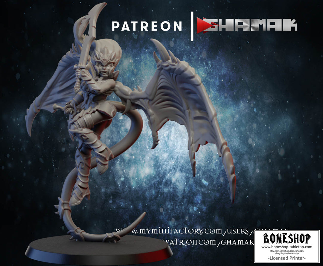 Fantasy 4 „Harpie 2" 28mm - 35mm | RPG | DnD | Boneshop