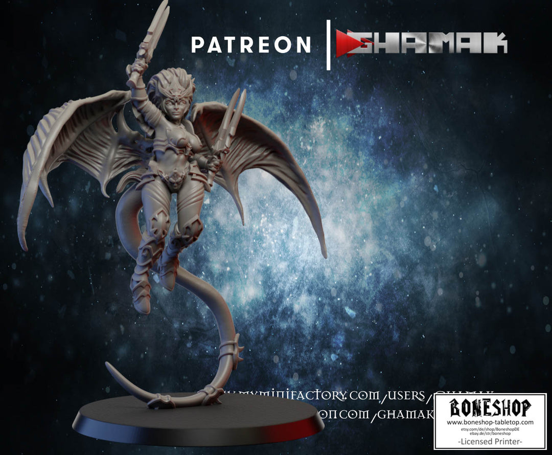 Fantasy 4 „Harpie 3" 28mm - 35mm | RPG | DnD | Boneshop