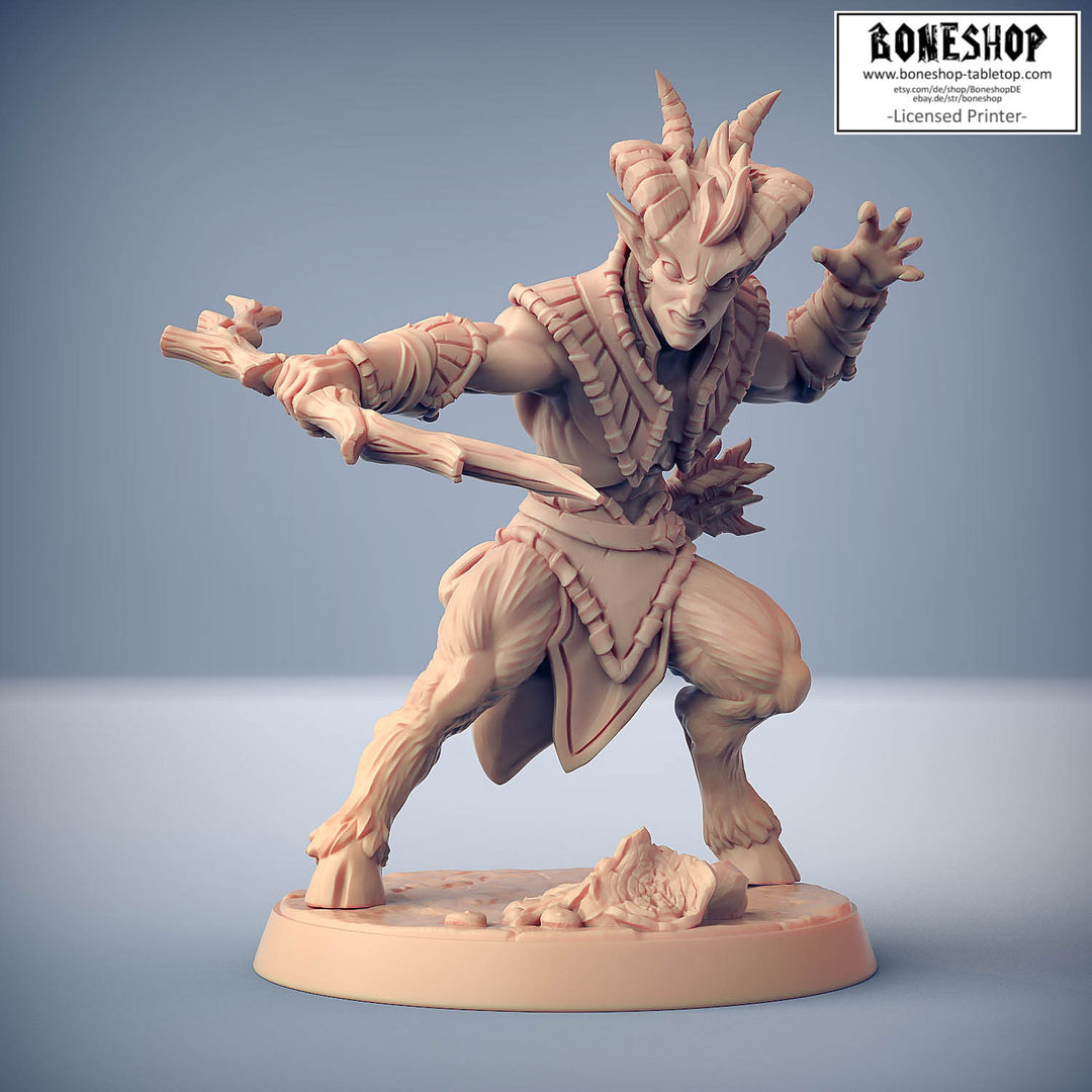 Arverian Woodkeepers „Arverian Woodkeeper B" 28mm-35mm | RPG | DnD | Boneshop