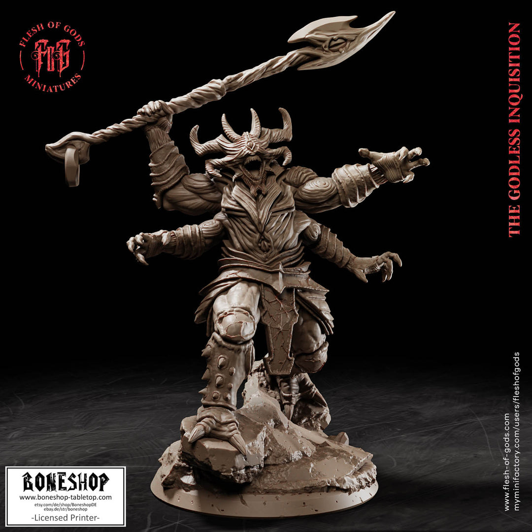 Godless Inquisition „Harbinger Of Suffering“ 28mm-35mm | RPG | Boneshop