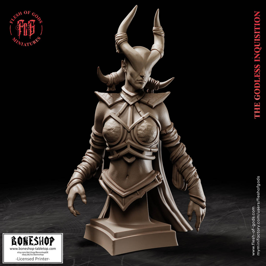 Godless Inquisition „Death Watcher BUST“ 28mm-35mm | RPG | Boneshop