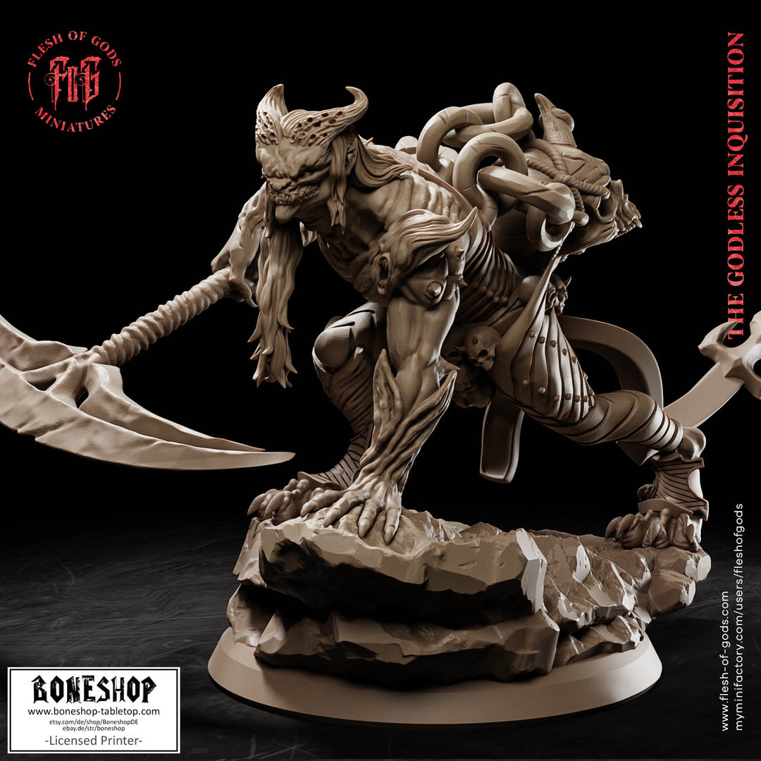 Godless Inquisition „Harvester Of Souls“ 28mm-35mm | RPG | Boneshop