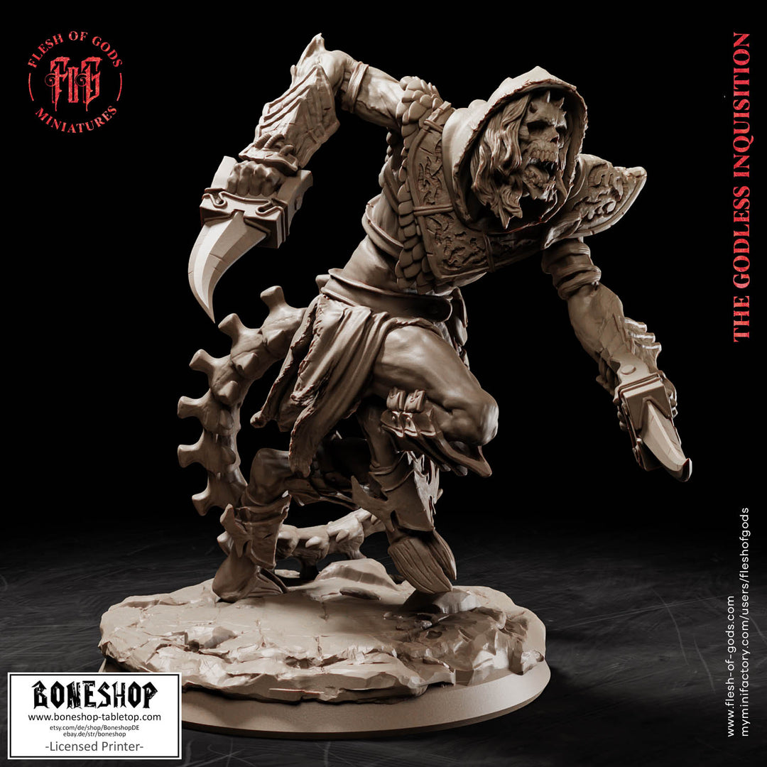 Godless Inquisition „Wight Pose 02“ 28mm-35mm | RPG | Boneshop