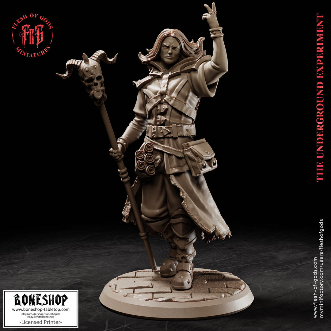 Underground Experiment „Dark Wizard“ 28mm-35mm | RPG | Boneshop