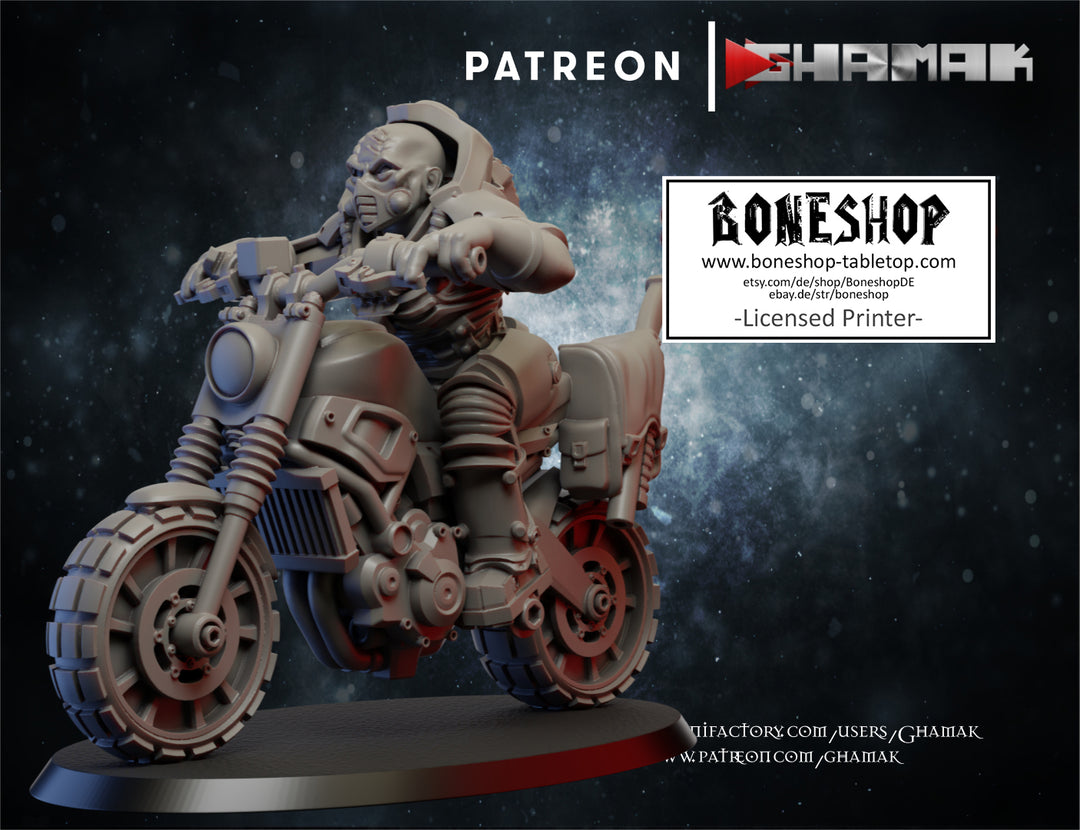 Hybrids „Bike 2" 28mm - 35mm | RPG | DnD | Boneshop
