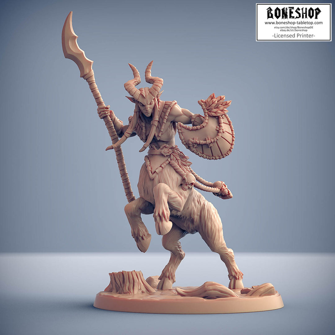 Arverian Woodkeepers „Arverian Cervitaur B" 28mm-35mm | RPG | DnD | Boneshop