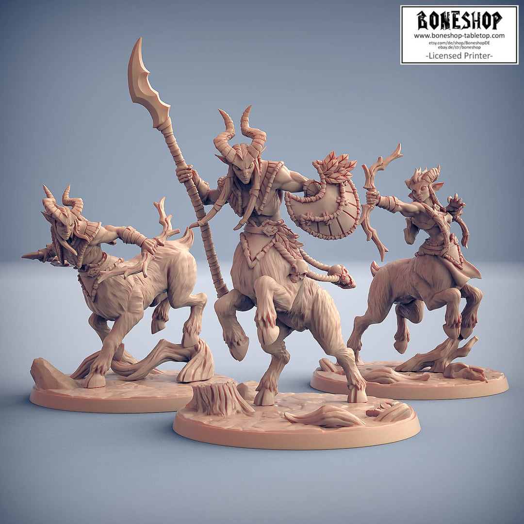 Arverian Woodkeepers „Arverian Cervitaur BUNDLE" 28mm-35mm | RPG | Boneshop