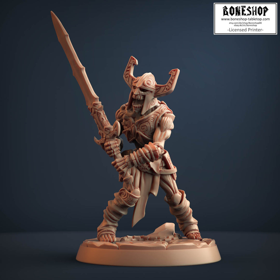 Lich Lord Darkness „Skutagaard Draugr D (Helmet)“ 28mm-35mm | RPG | Boneshop