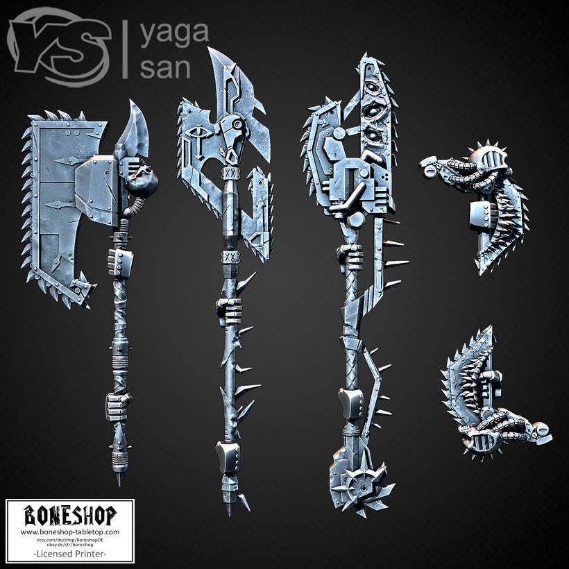 Bits „CSM Chainsaw Weapones PACK“ RPG | Tabletop | Boneshop