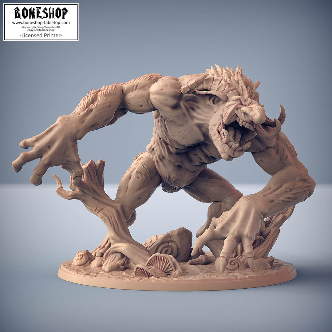 Svartwood Trolls „Giant Svart Troll V1“ 28mm-35mm | RPG | DnD | Boneshop