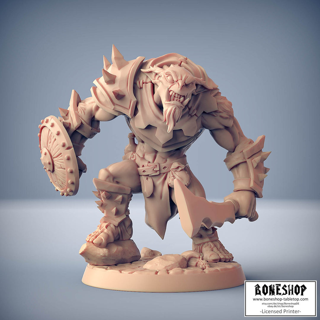 Shortsword Tale „Greatgoblin Thug C“ Artisan Guild | 28mm-35mm | Boneshop