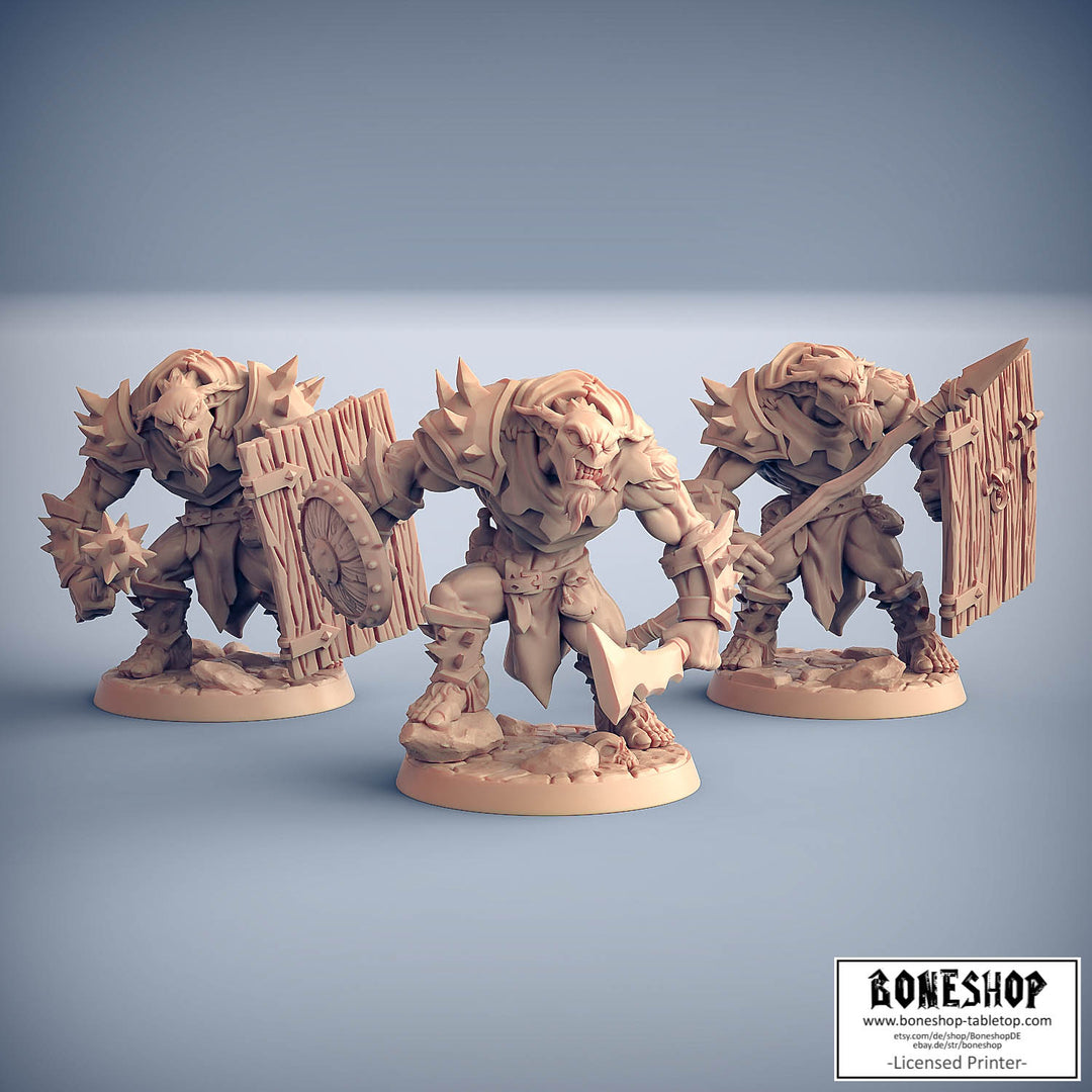 Shortsword Tale „Greatgoblin Thug Bundle“ Artisan Guild | 28mm-35mm | Boneshop