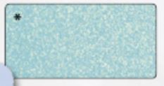 Glitterkarton Pastell 6 Blatt einseitig beschichtet 17,4x 24,5 cm