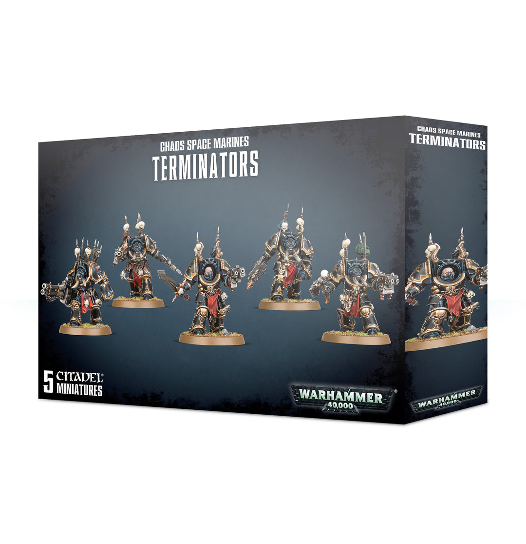 Chaos Space Marines: Terminators (43-19) (Old Box) (Chaosterminatortrupp)