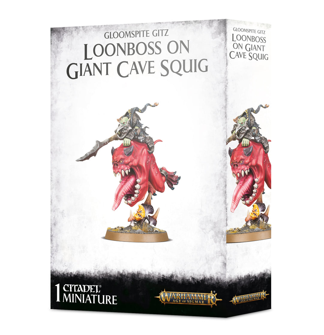 Gloomspite Gitz : Loonboss on Giant Cave Squig (89-35)