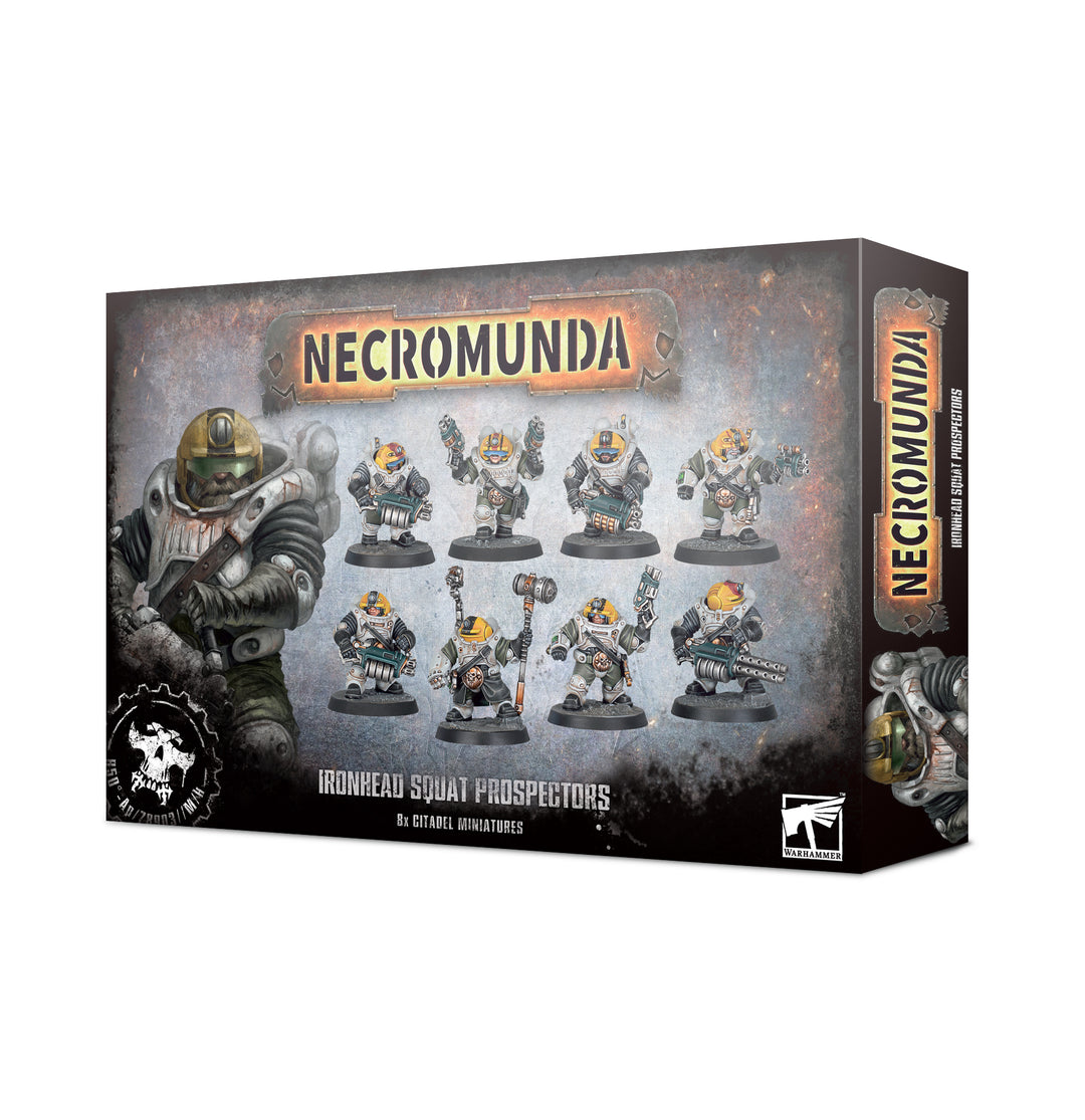 Necromunda: Ironhead Squat Prospectors Gang (301-01)