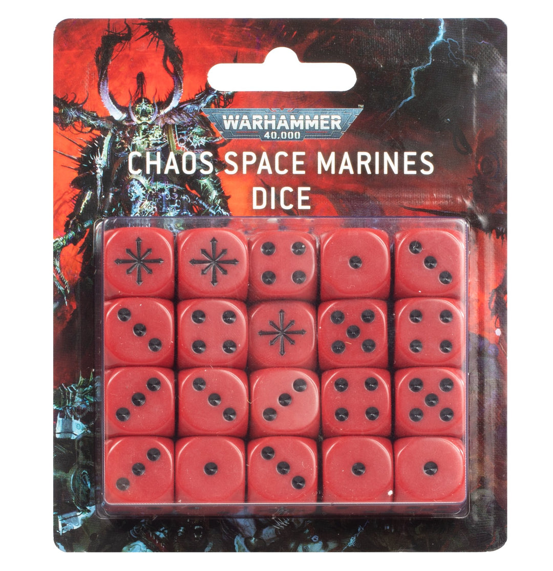 Chaos Space Marines : Dice Set (86-62)