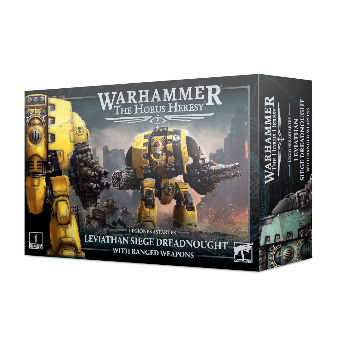 HH Legiones Asartes: Leviathan Siege Dreadnought with Ranged Weapons (31-28)