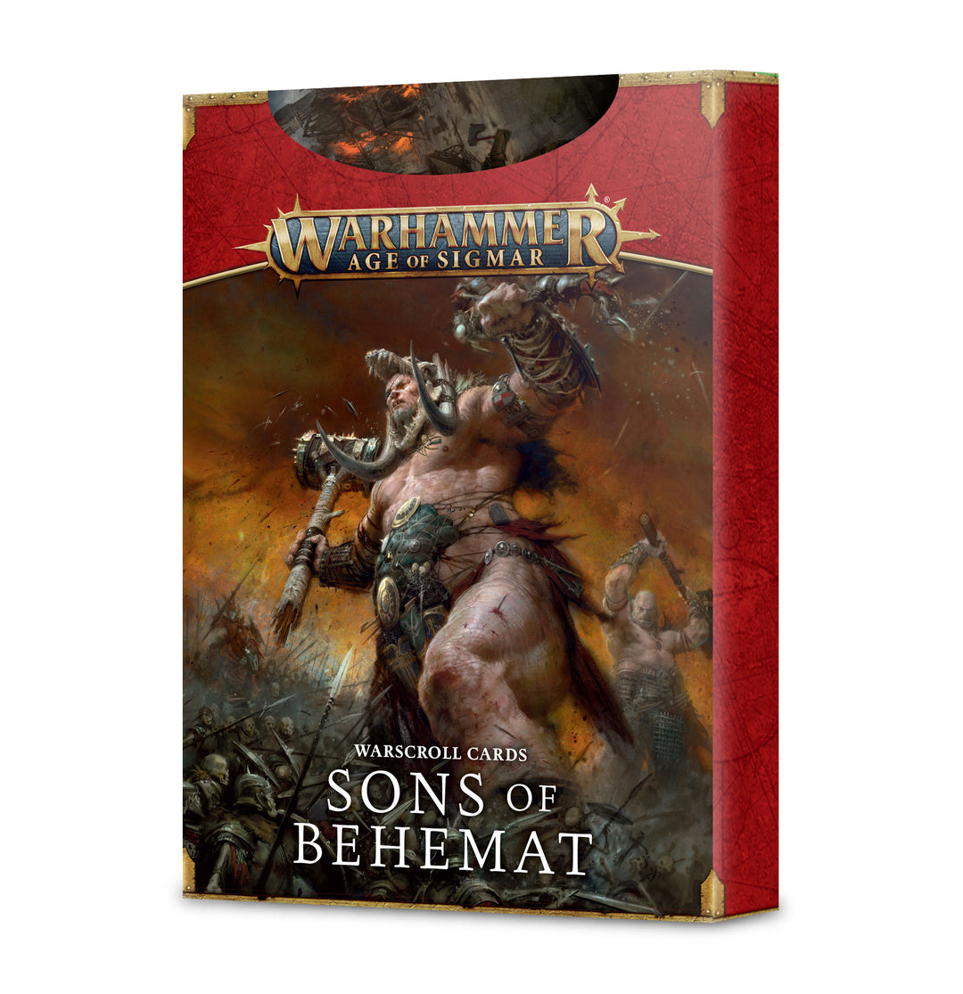 Sons of Behemat: Warscroll Cards (DEU) (93-04)