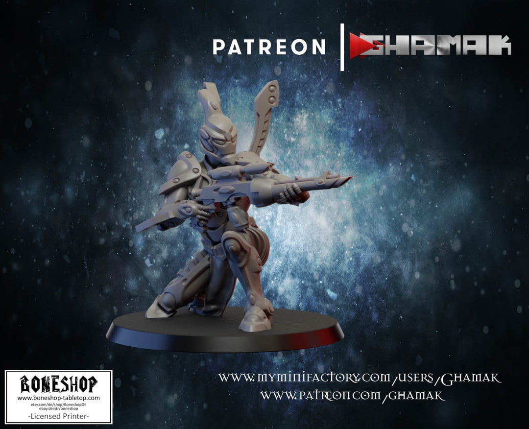 Amish Space „Amish Guardian 2" 28mm - 35mm | RPG | DnD | Boneshop