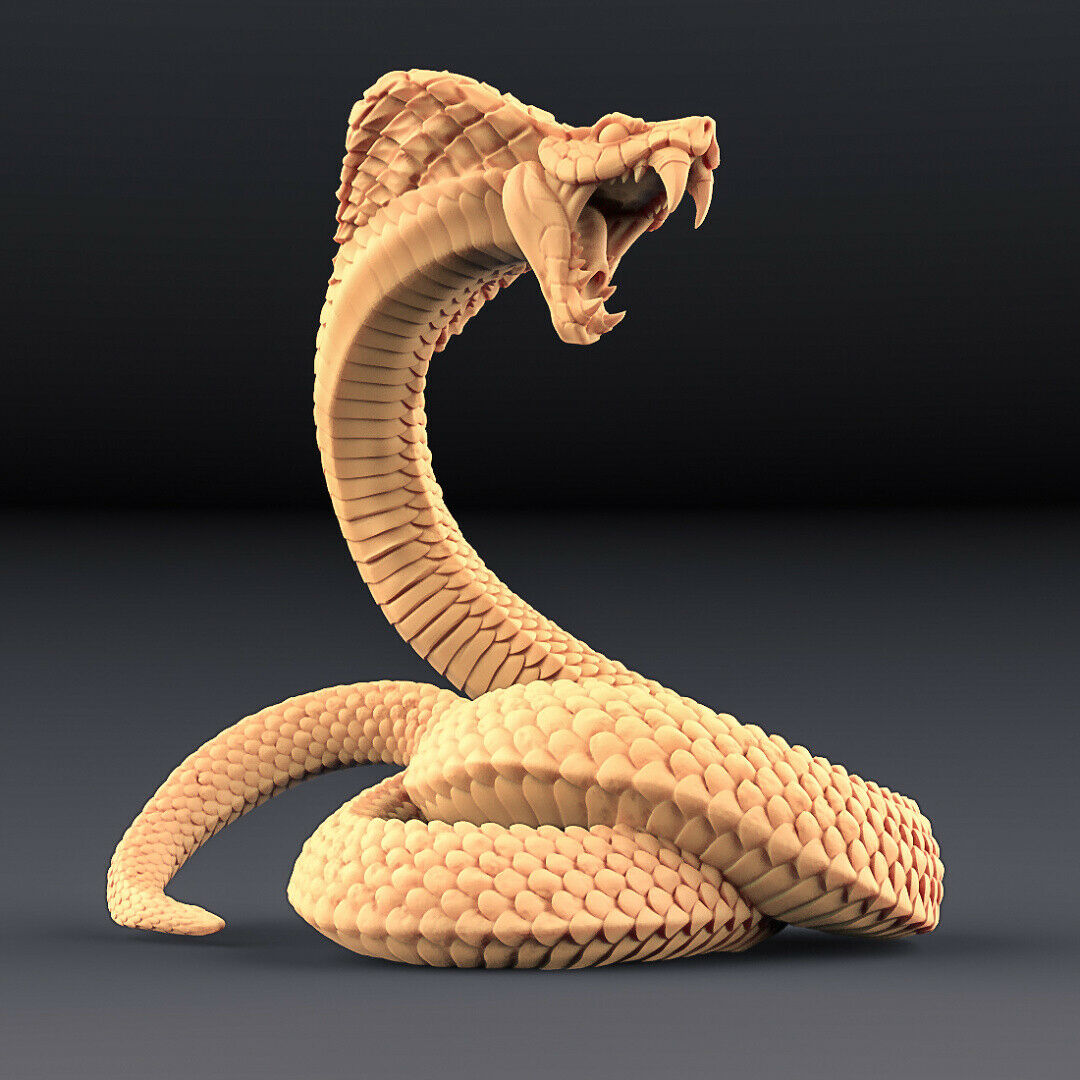 Snake Cult „Giant-Snake - A“ Artisan Guild | 28mm-35mm | DnD | RPG | Boneshop