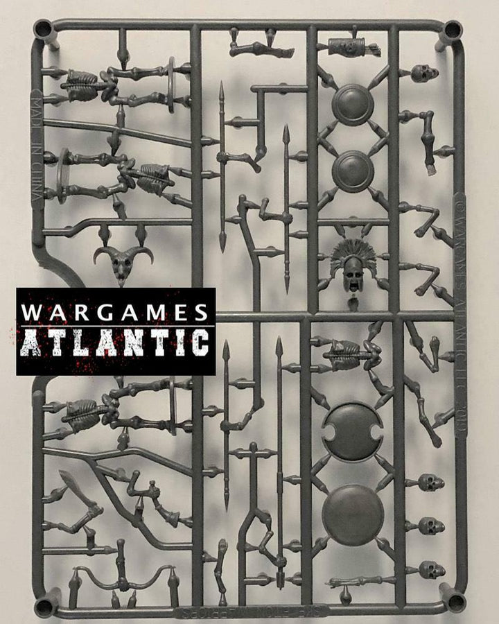 Classic Fantasy „Skeleton Warriors“ BASE-Bundle Wargames Atlantic 28mm Boneshop