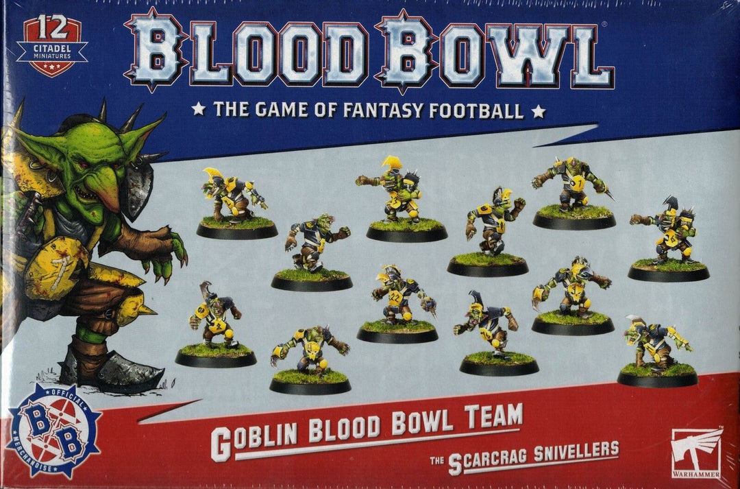 Blood Bowl: Goblin Team The Scarcrag Snivellers (200-27)