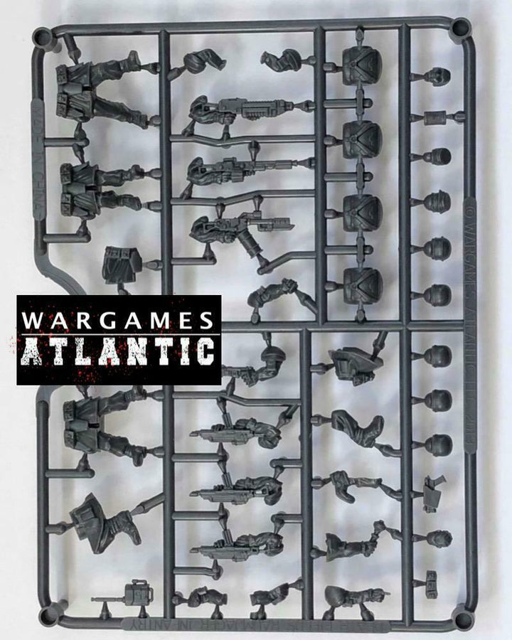 Death Fields „Raumjäger Infantry“ BASE-Bundle Wargames Atlantic | 28mm |Boneshop