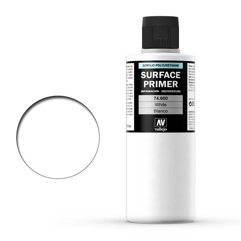 Vallejo Surface Primer White (200ml)