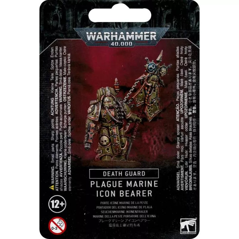 Death Guard: Death Guard - Plague Marine Icon Bearer (43-47)