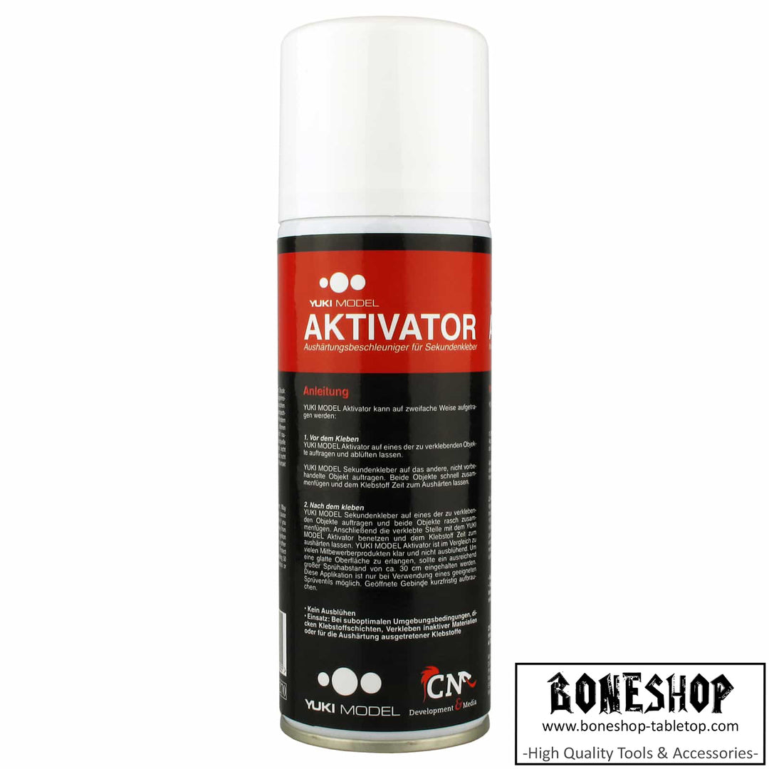 Activator for super glue 200ml aerosol - Yuki Model - Boneshop