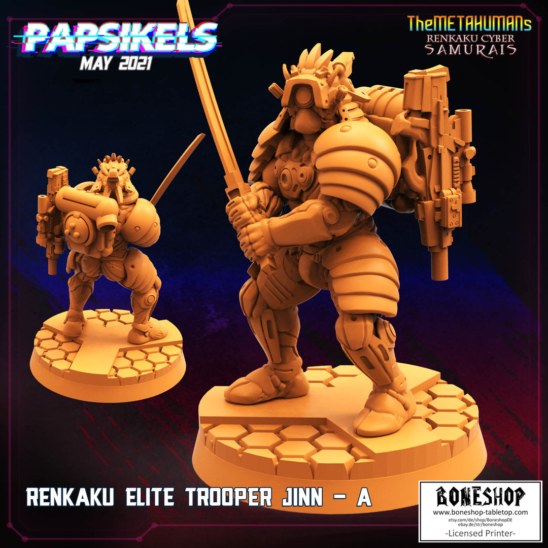 Metahumans - Renkaku Cyber Samurai