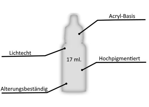 Vallejo Model Color: 125 Ockergelb Dunkel (Desert Yellow), 17 ml (977)