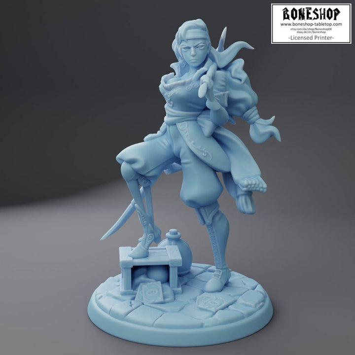 Twin Goddess Miniatures „Mariellda" Statue | 75mm | RPG | Boneshop
