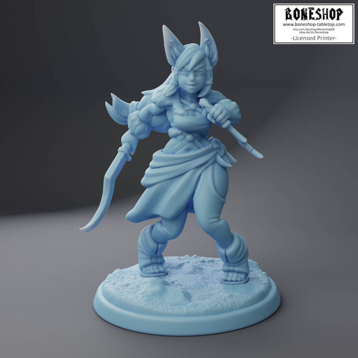 Twin Goddess Miniatures „Foxgirl" Statue | Boneshop