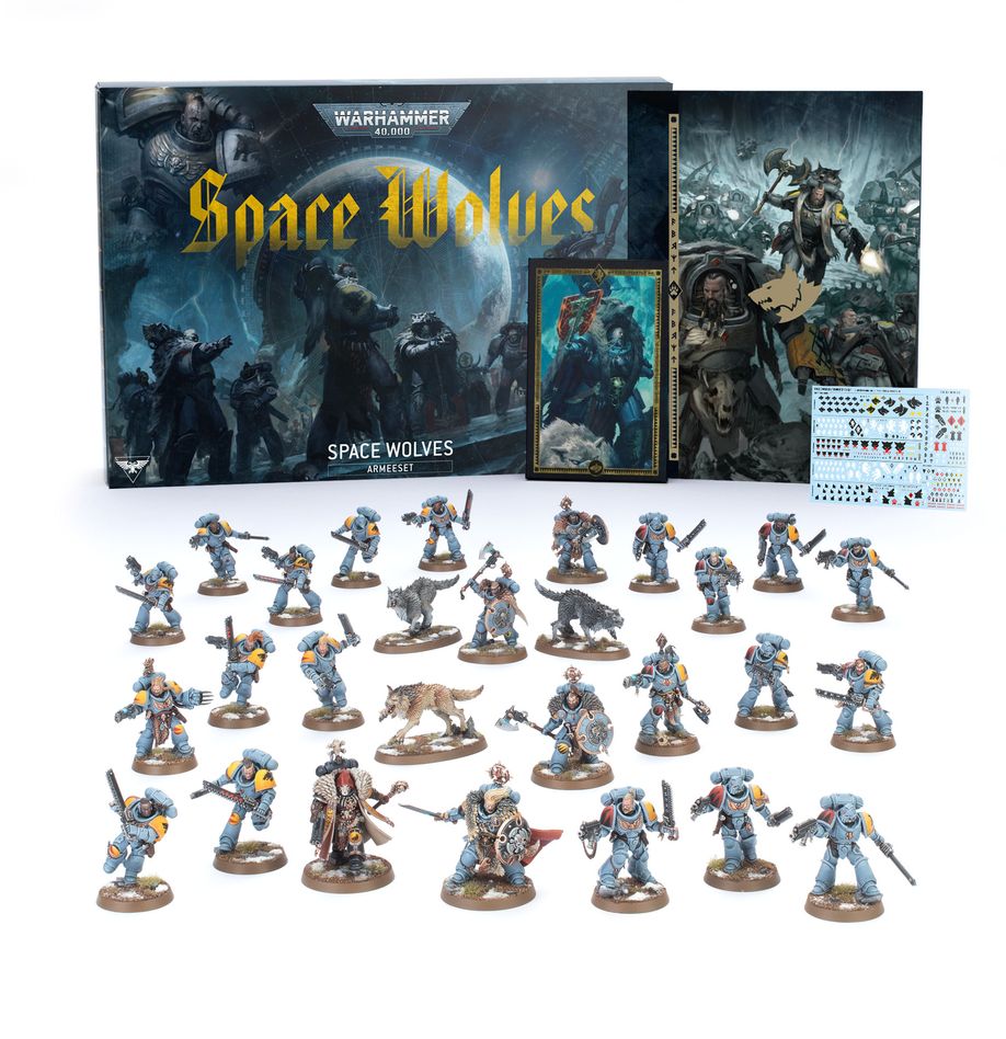 Space Wolves: Armeeset der Space Wolves (Deutsch) (53-33)