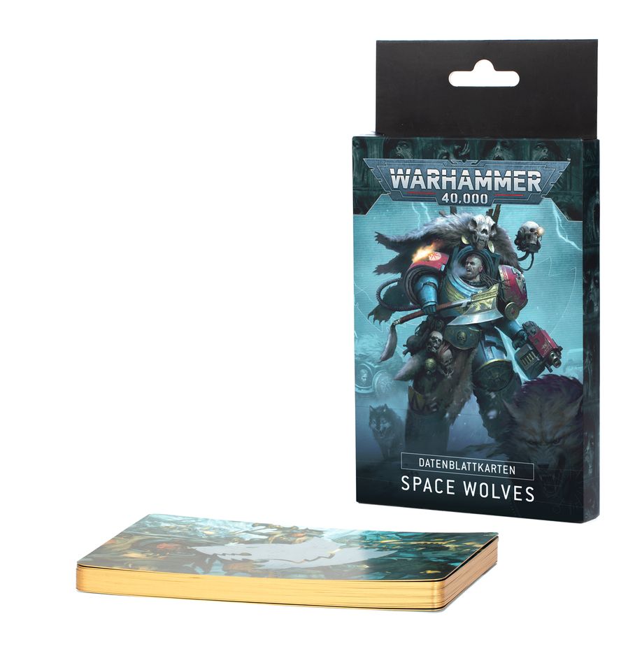 Datenblattkarten: Space Wolves (DEU) (53-02) (10th Edition)