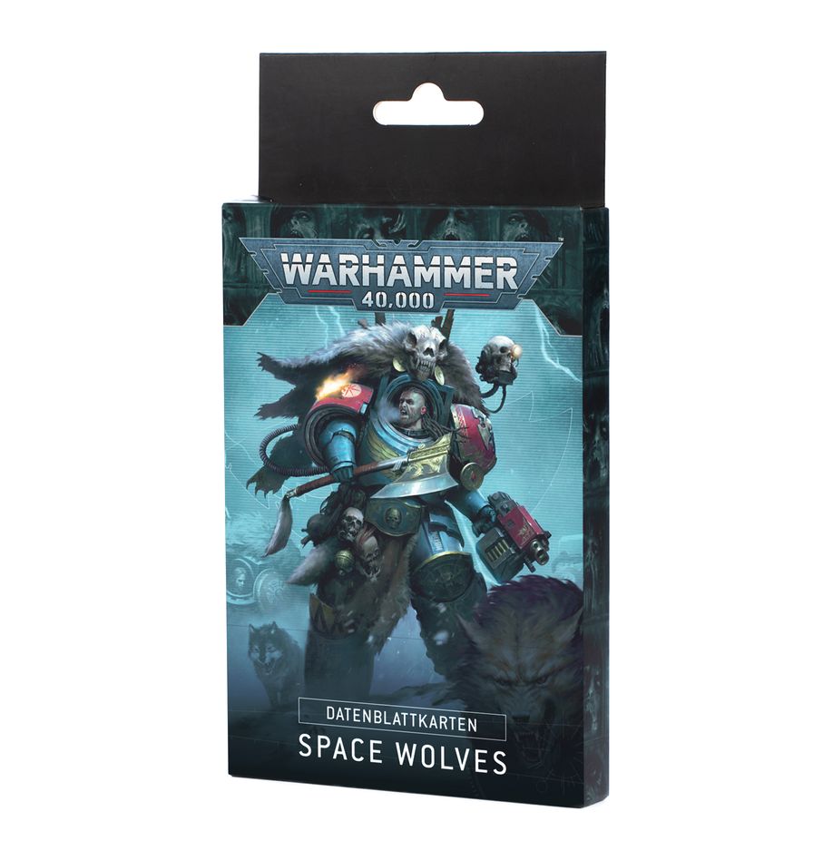 Datenblattkarten: Space Wolves (DEU) (53-02) (10th Edition)