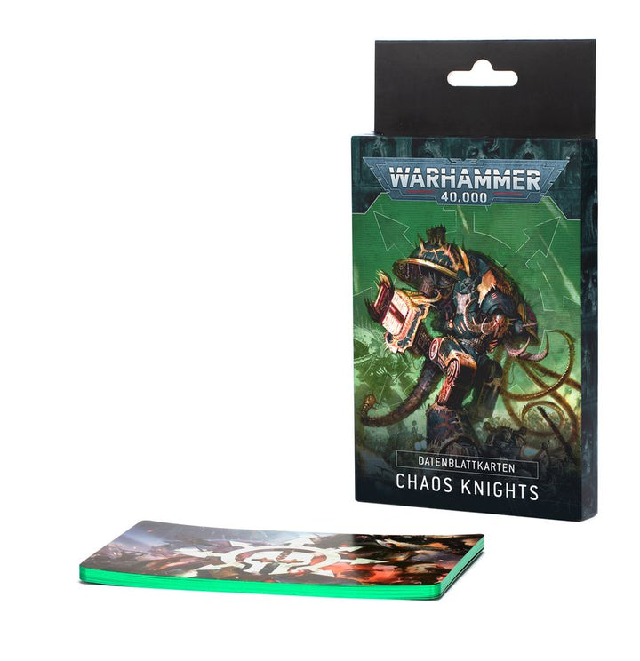 Chaos Knights: Datenblattkarten (43-05) (DEU) (10th Edition)