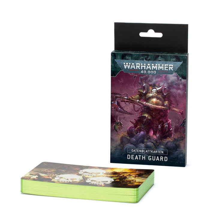 Datenblattkarten: Death Guard (DEU) (43-04) (10th Edition)