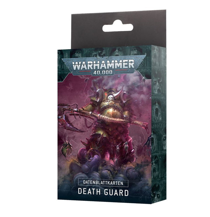 Datenblattkarten: Death Guard (DEU) (43-04) (10th Edition)
